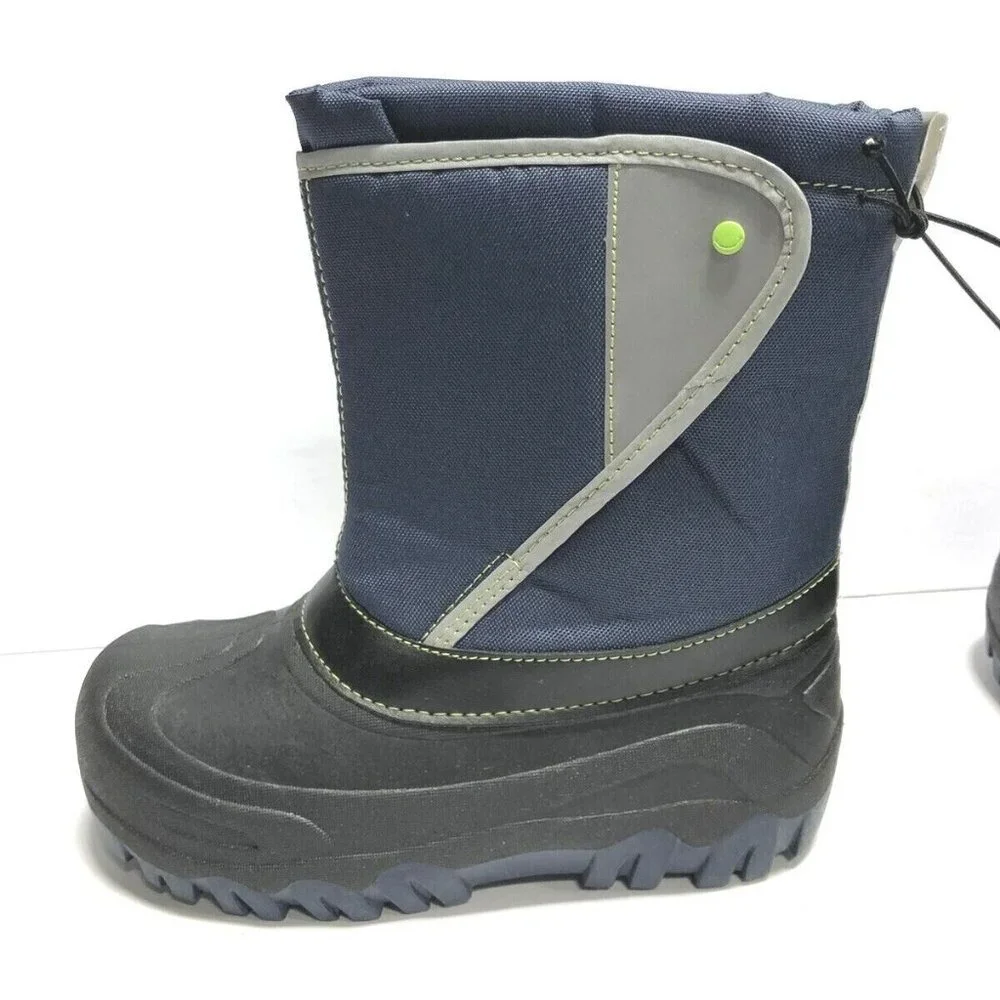 Western Chief Big Kids' Selah Snow Boots Blue, Girls' Size 3 M